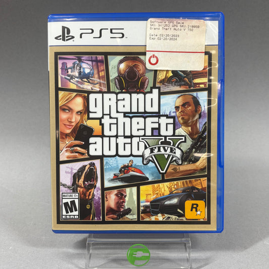 Grand Theft Auto V (Sony PlayStation 5 PS5, 2022)