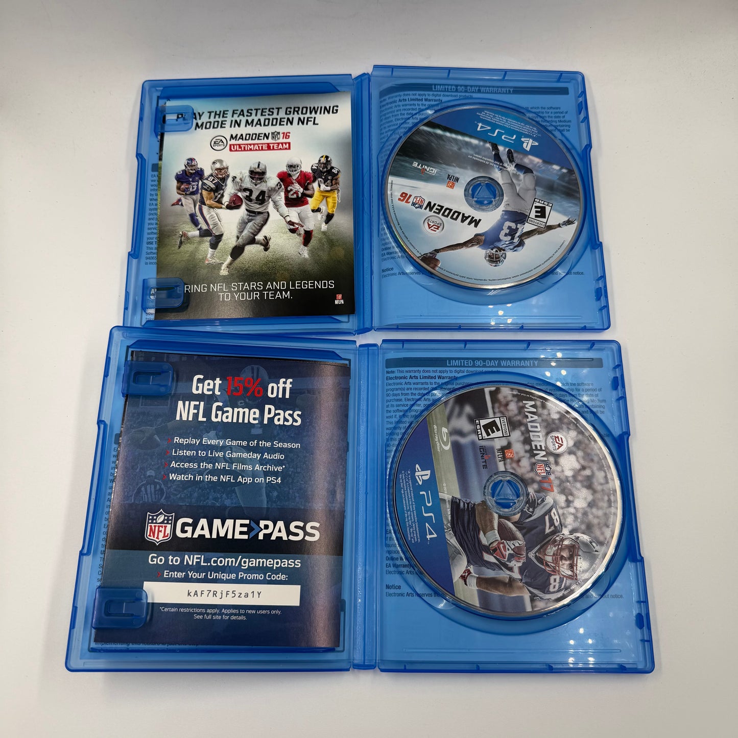 Lot of 6 Sony PlayStation 4 PS4 Games