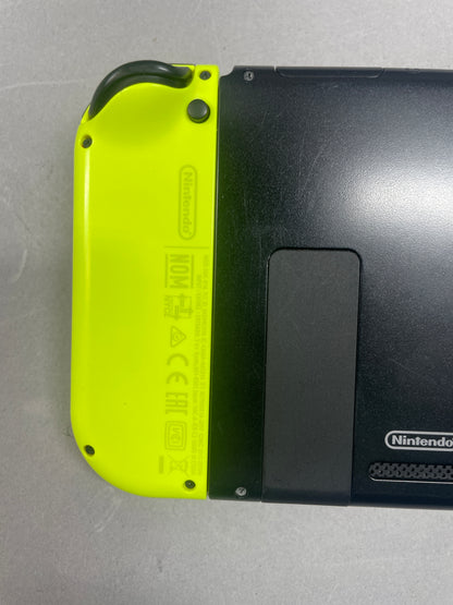 Nintendo Switch v1 Video Game Console HAC-001 Yellow/Blue