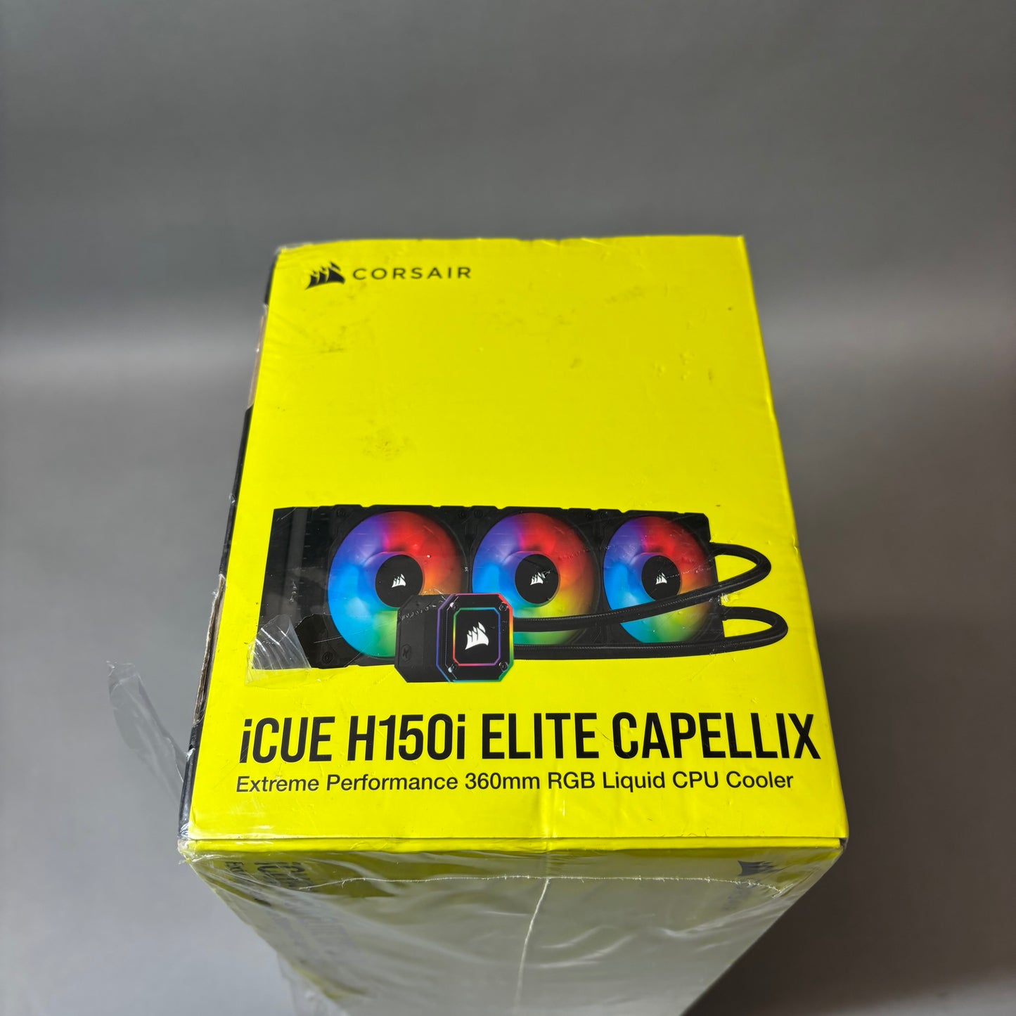 New Corsair ICUE H150i Elite Capellix RGB Liquid Cpu Cooler