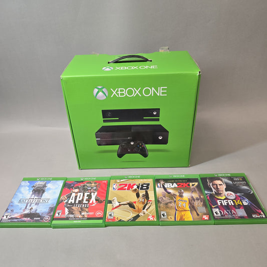 Microsoft Xbox One W/Kinect Bundle 500GB Console Gaming System 1540