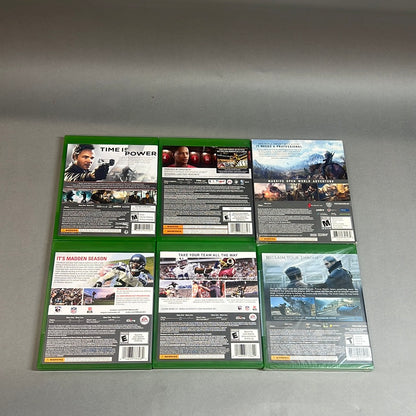 Lot Of 6 Xbox One Games Quantum Break The Witcher 3 Final Fantasy & More