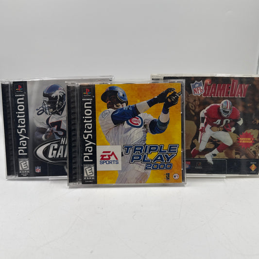 Lot of 3 Sony PlayStation 1 PS1 Games