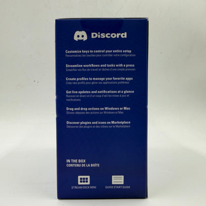 New Elgato X Discord Stream Deck Mini 