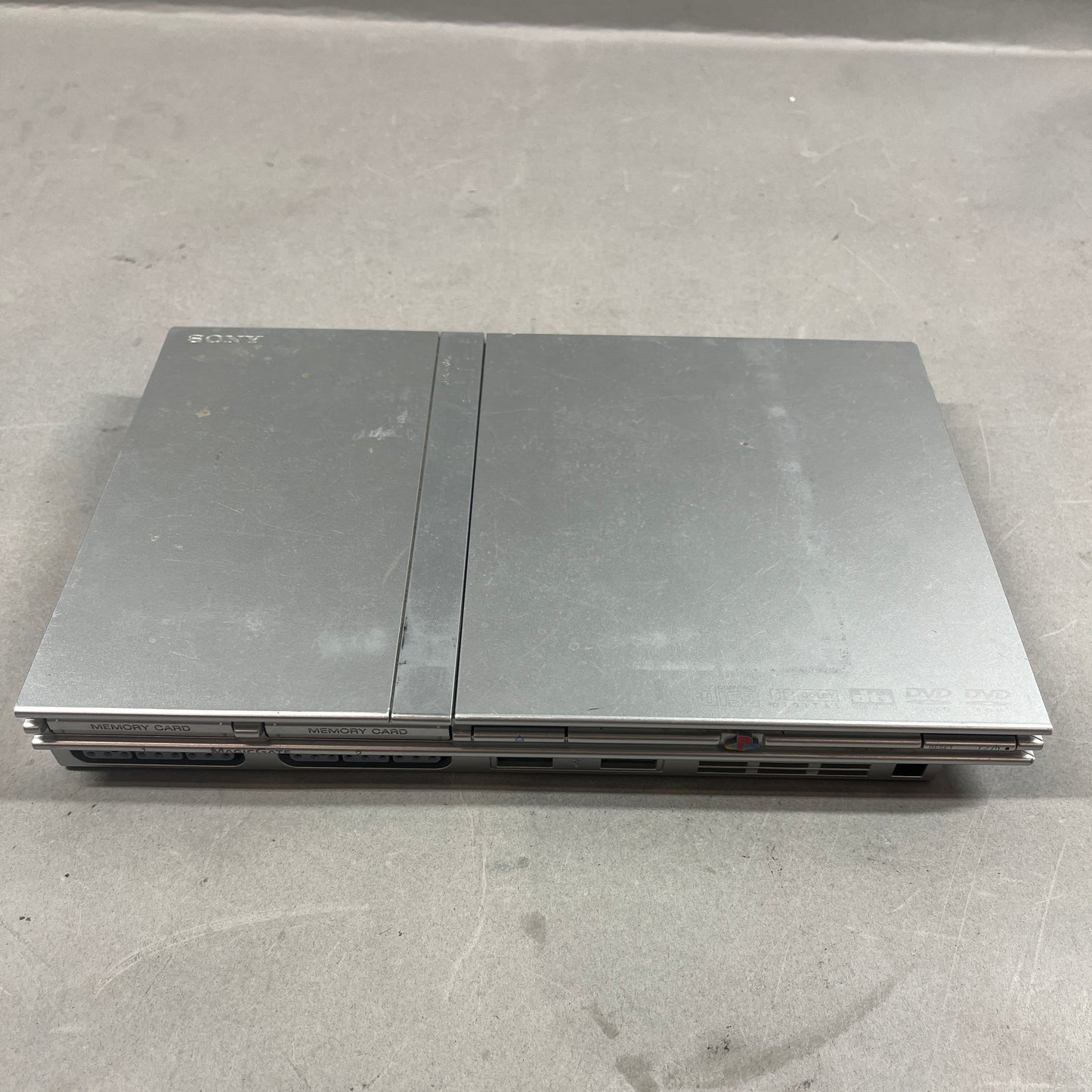 Untested Sony PlayStation 2 Slim PS2 Console Gaming System SCPH-77001