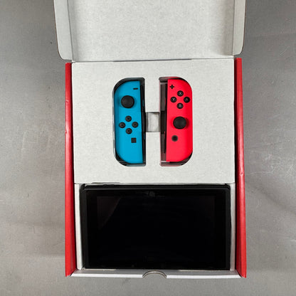 Nintendo Switch v2 Video Game Console HAC-001 (-01) Red/Blue