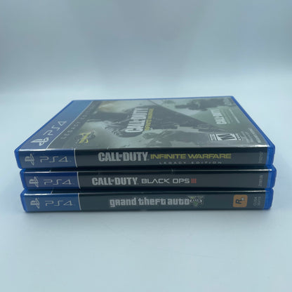 Lot of 3 Sony PlayStation 4 PS4 Games