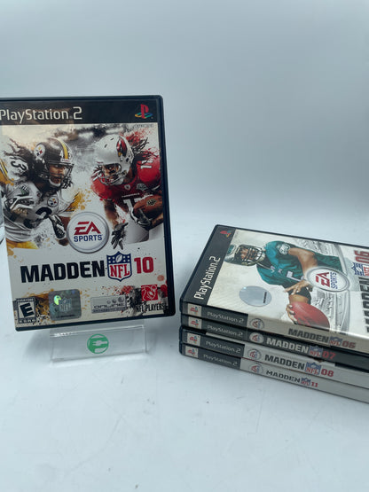 Lot of 5 Madden Games Playstation 2