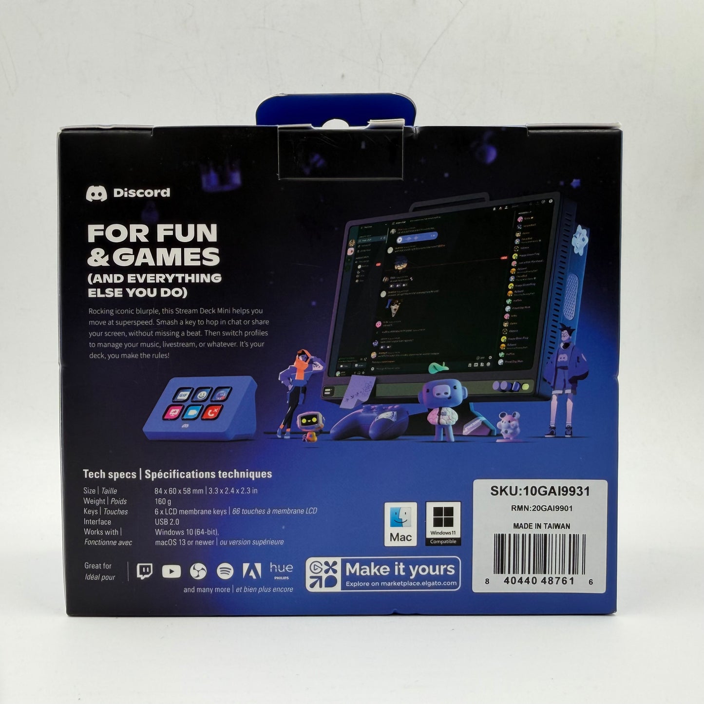 New Elgato X Discord Stream Deck Mini 