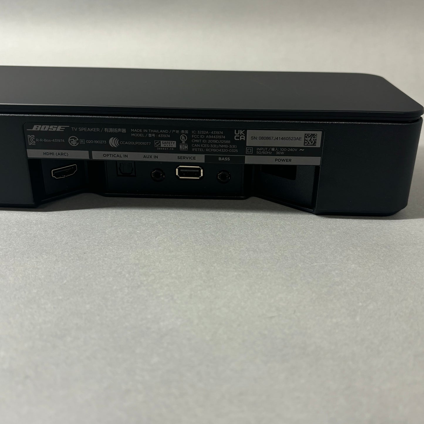 Bose TV Speaker 838309-1100