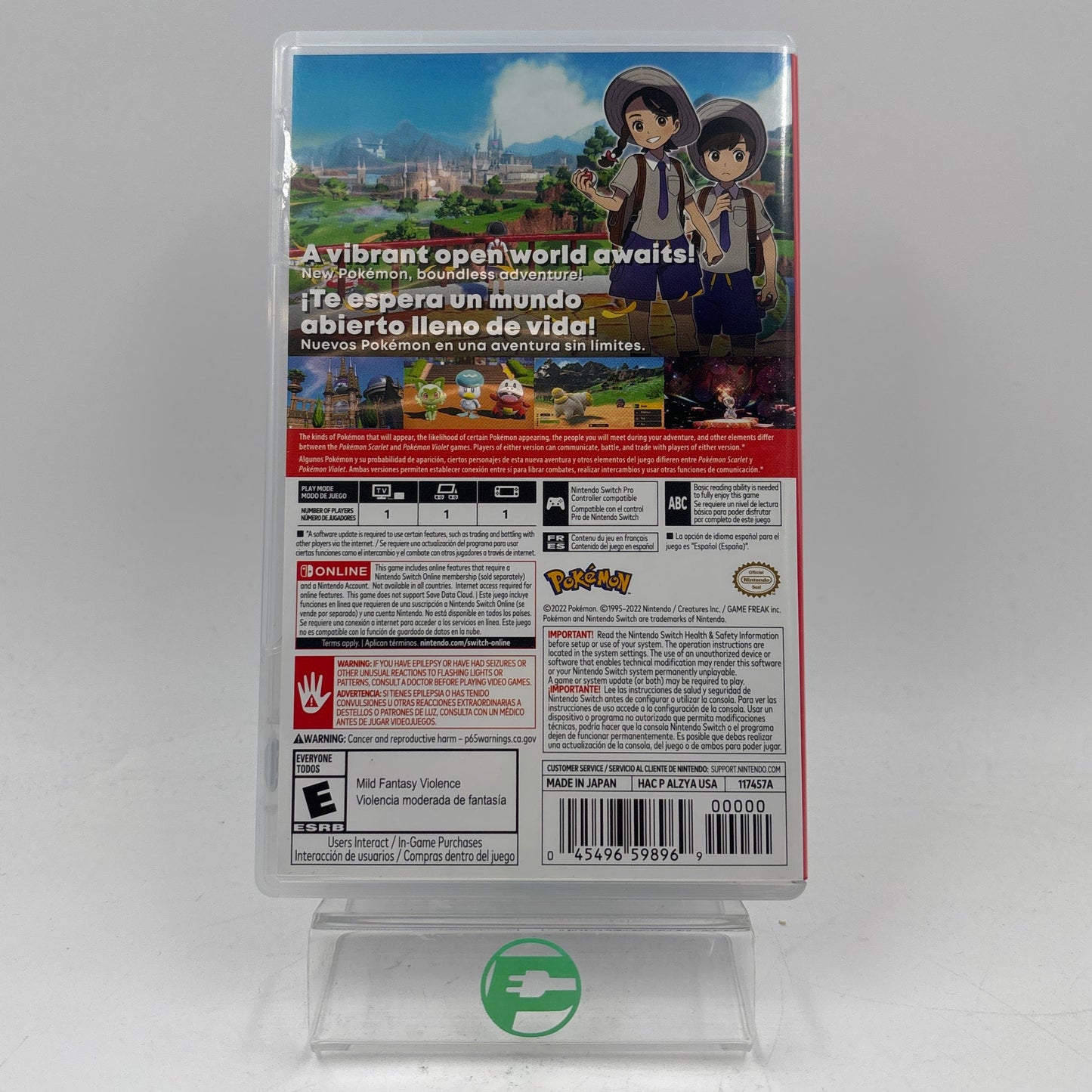 Pokemon Violet (Nintendo Switch, 2022)