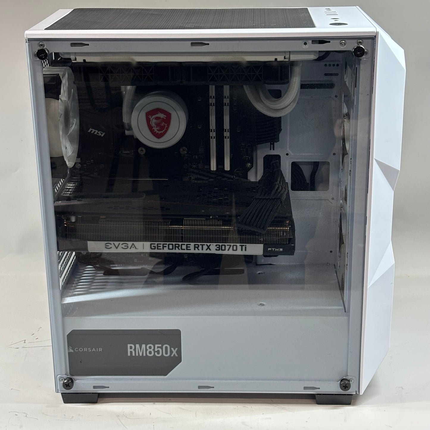 NZXT Custom PC Ryzen 7 3700X 3.60GHz 32GB RAM 1.5TB SSD EVGA GeForce RTX 3070 Ti