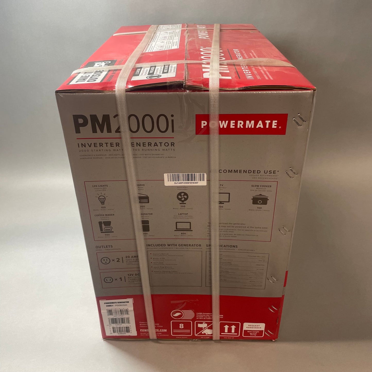 Powermate Pm2000i Inverter Generator