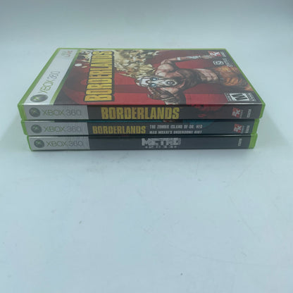 Lot of 3 Microsoft Xbox 360 Games