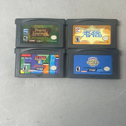 Lot of 4 Nintendo Game Boy Advance Games