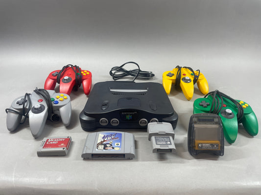 Nintendo 64 N64 Video Game Console NUS-001 Black