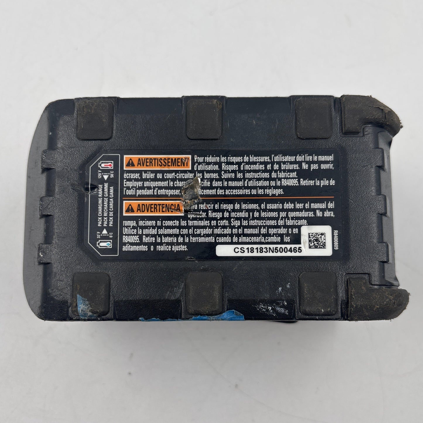 Rigid R8400809 18V Battery