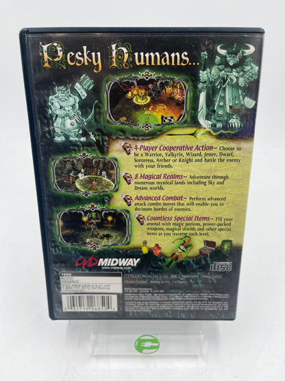 Gauntlet: Dark Legacy (Sony PlayStation 2 PS2, 2001)