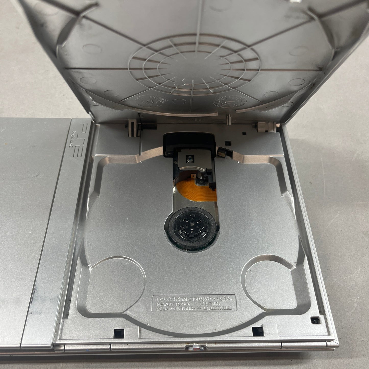 Untested Sony PlayStation 2 Slim PS2 Console Gaming System SCPH-77001