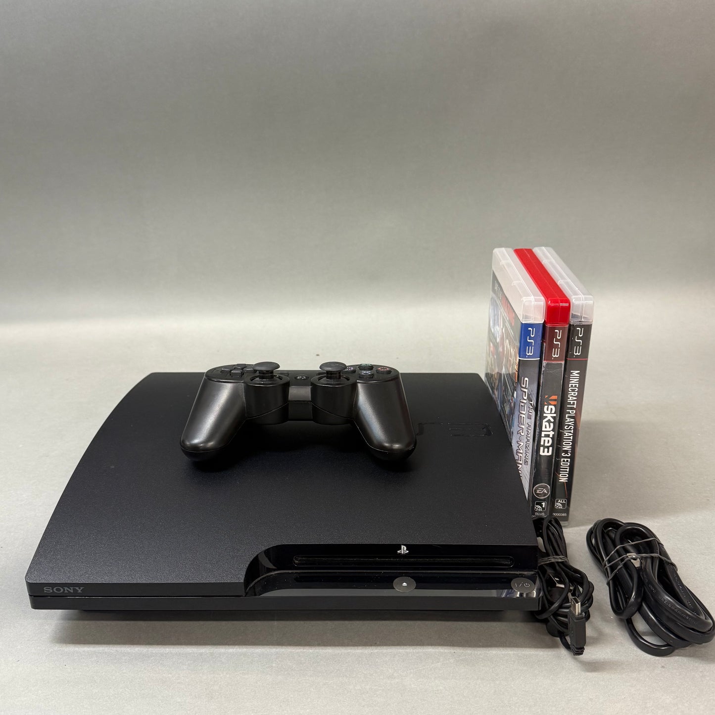 Sony Playstation 3 Slim 320GB Black Console Gaming System CECH-2501B