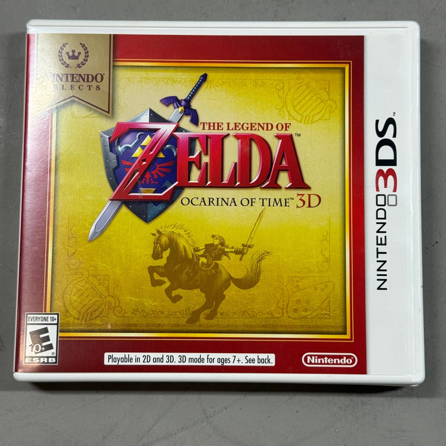 Lot of 4 Nintendo 3DS Games (Legend of Zelda, Donkey Kong Returns, Kirby/Mario)