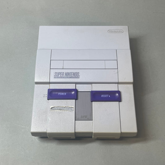 Super Nintendo Entertainment System NES Video Game Console Only NES-001 Gray