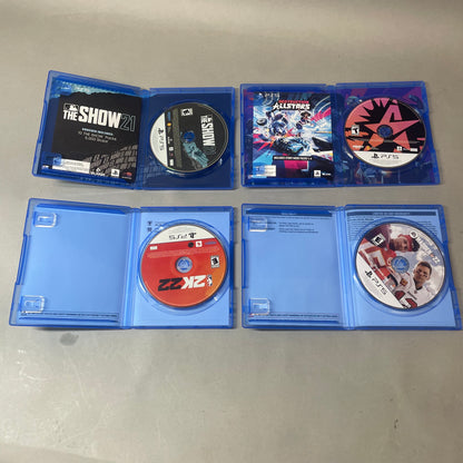 Lot of 4 Sony PlayStation 5 PS5 Games