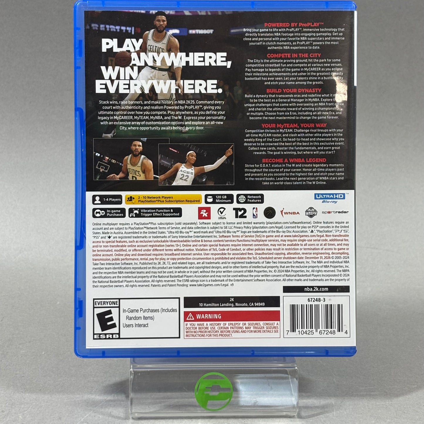NBA 2K25 (Sony PlayStation 5 PS5, 2024)