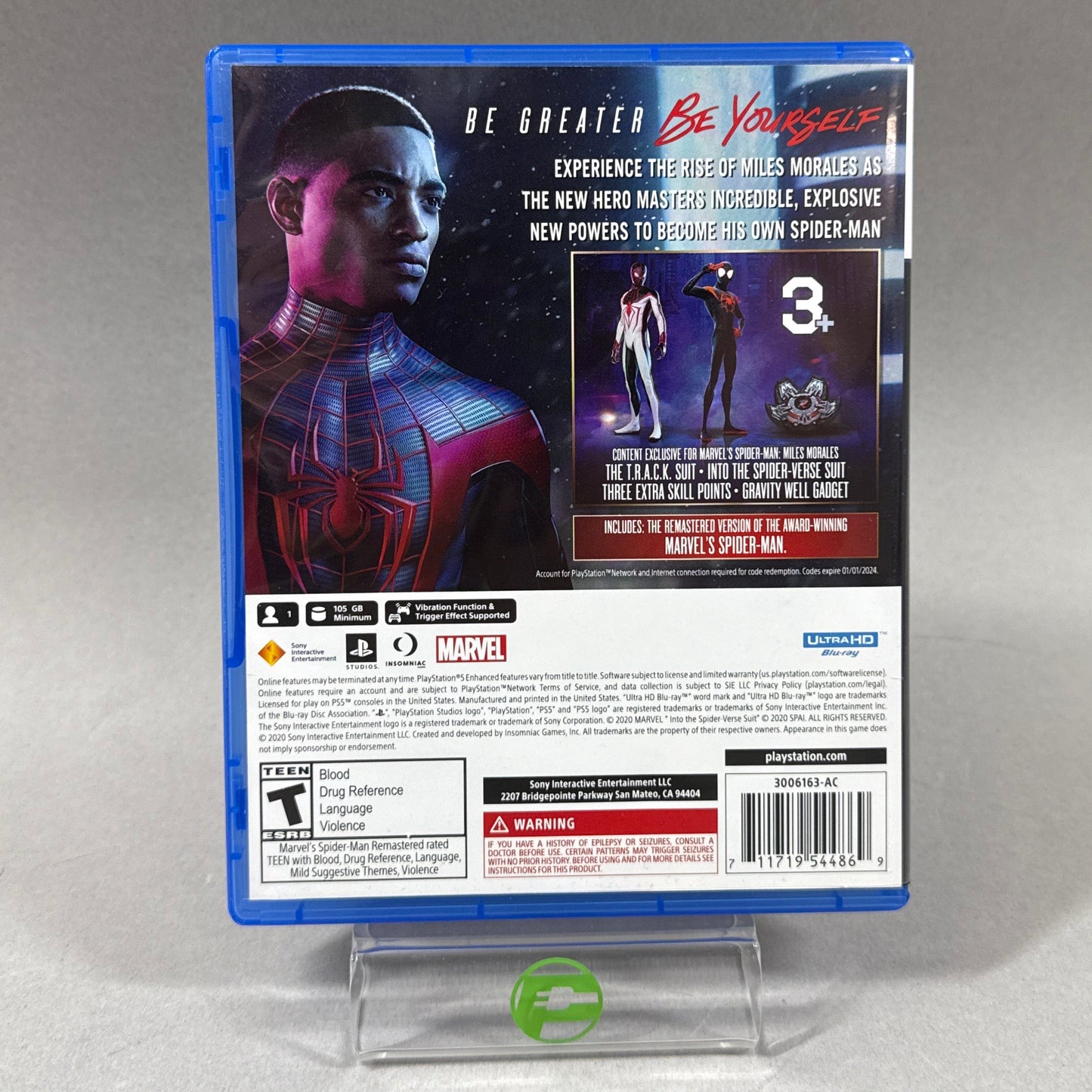 Marvel Spiderman: Miles Morales [Ultimate Launch Edition] (PS5)