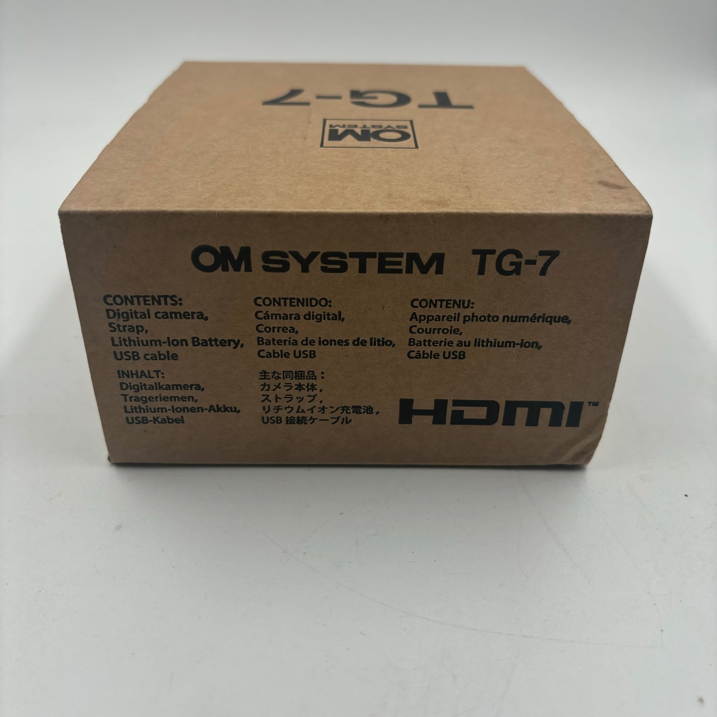 New OM System TG-7 IM032 12MP Digital Camera