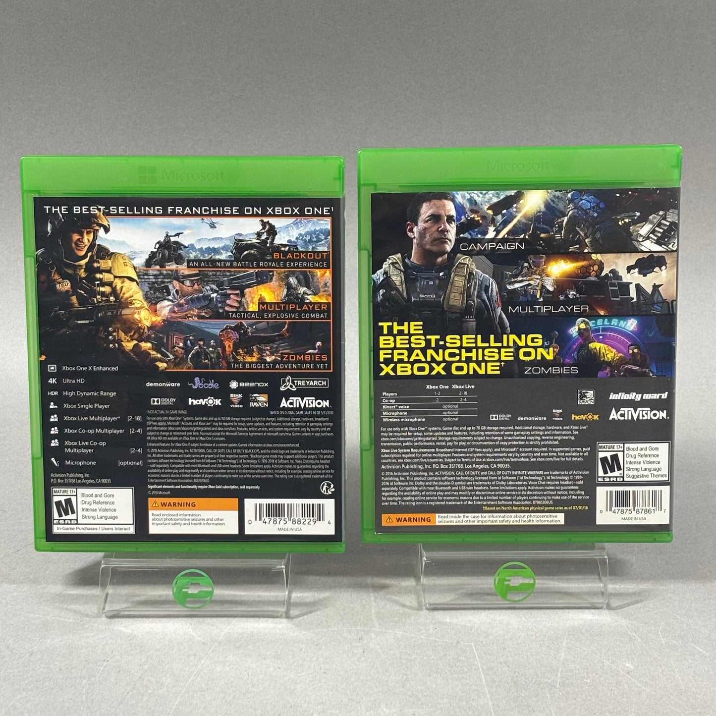 Lot of 2 Microsoft Xbox One Games