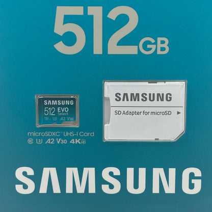 New Samsung Evo Select SD Micro Adapter MB-ME512KA