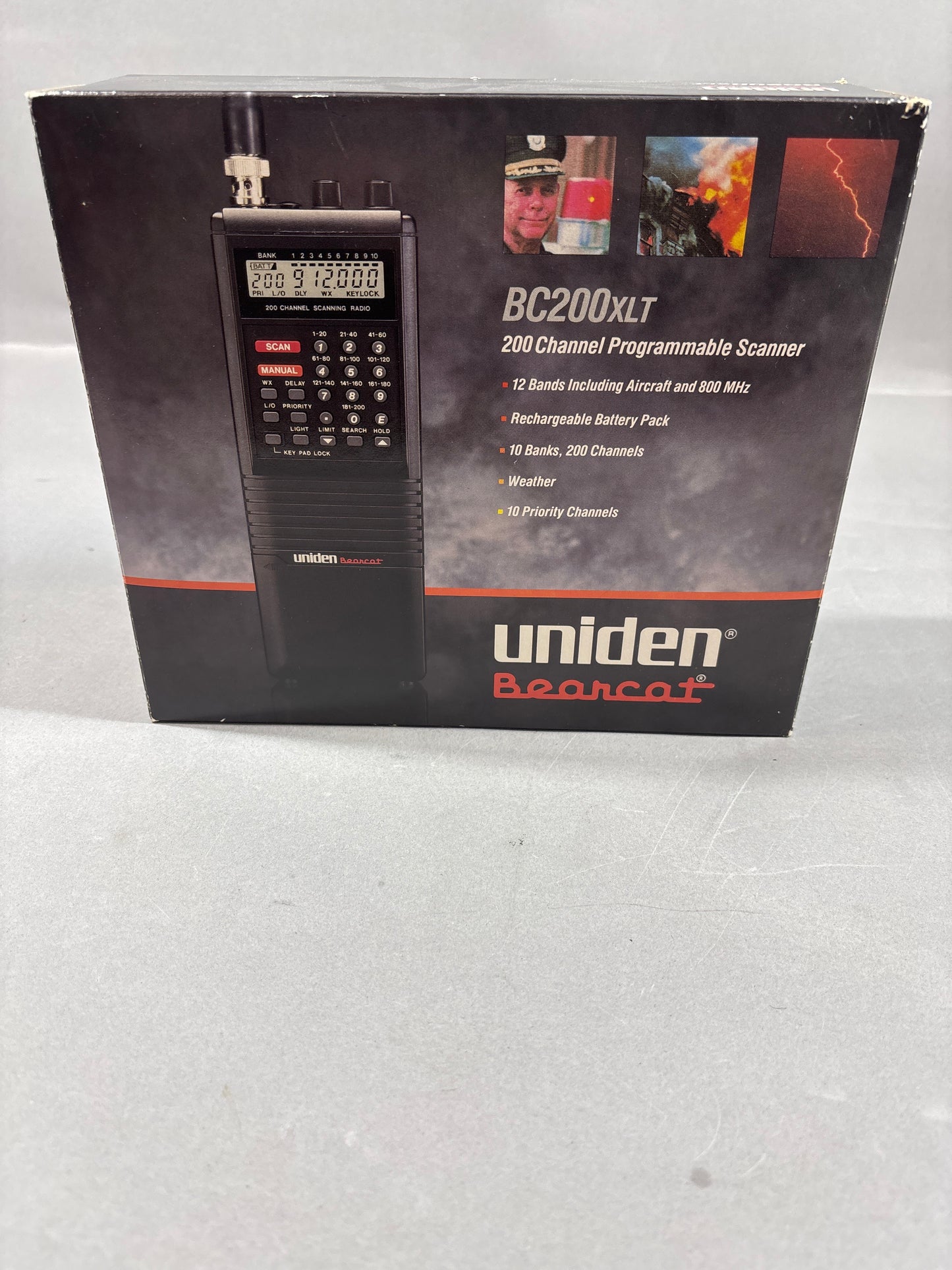 Uniden Bearcat BC200XLT Emergency scanner