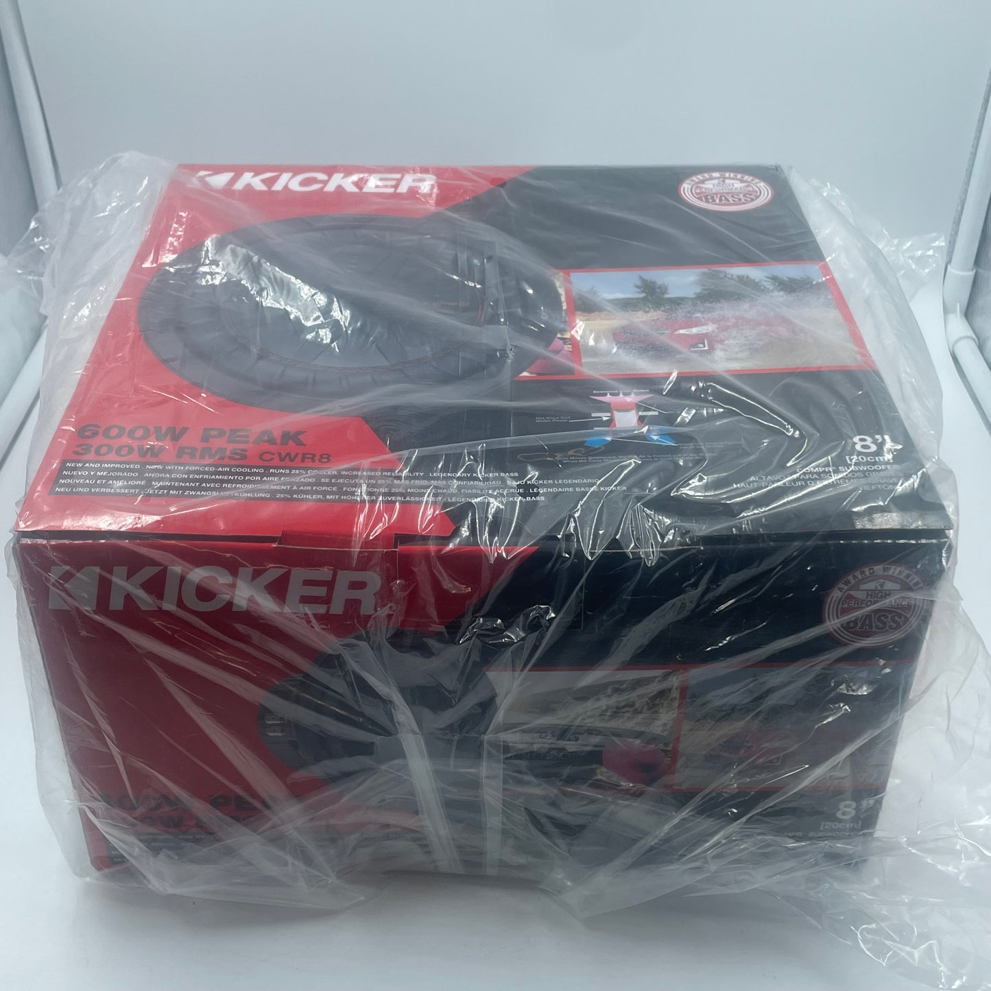 New Kicker CWR8 300W Subwoofer 48CWR82