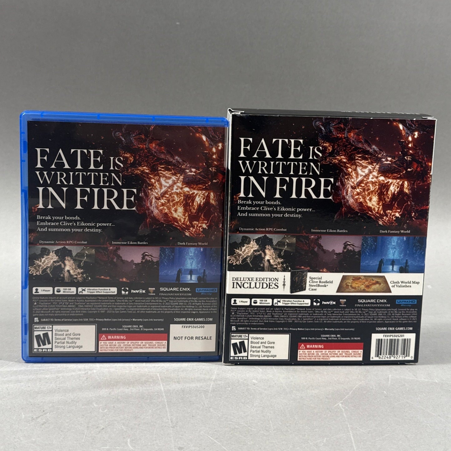 Final Fantasy XVI [Deluxe Edition] (Sony PlayStation 5 PS5, 2023)
