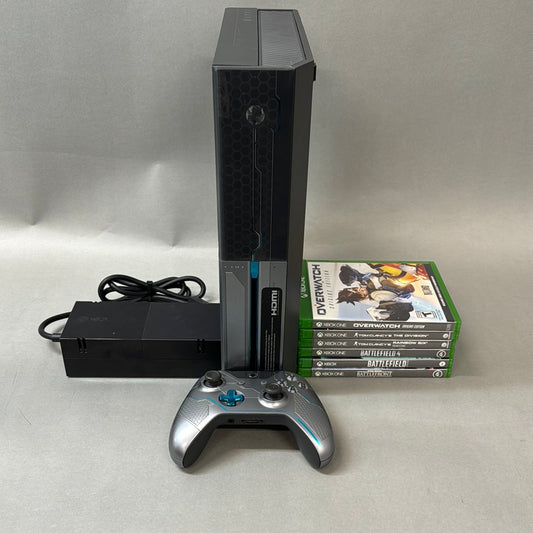 Microsoft Xbox One 1540 1TB HDD UNSC HALO 5 EDITION CONSOLE Bundle