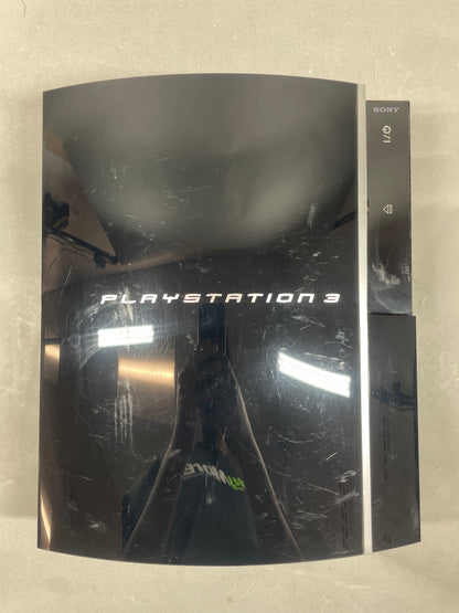 Sony PlayStation 3 Fat PS3 250GB Black Console Gaming System 3003348