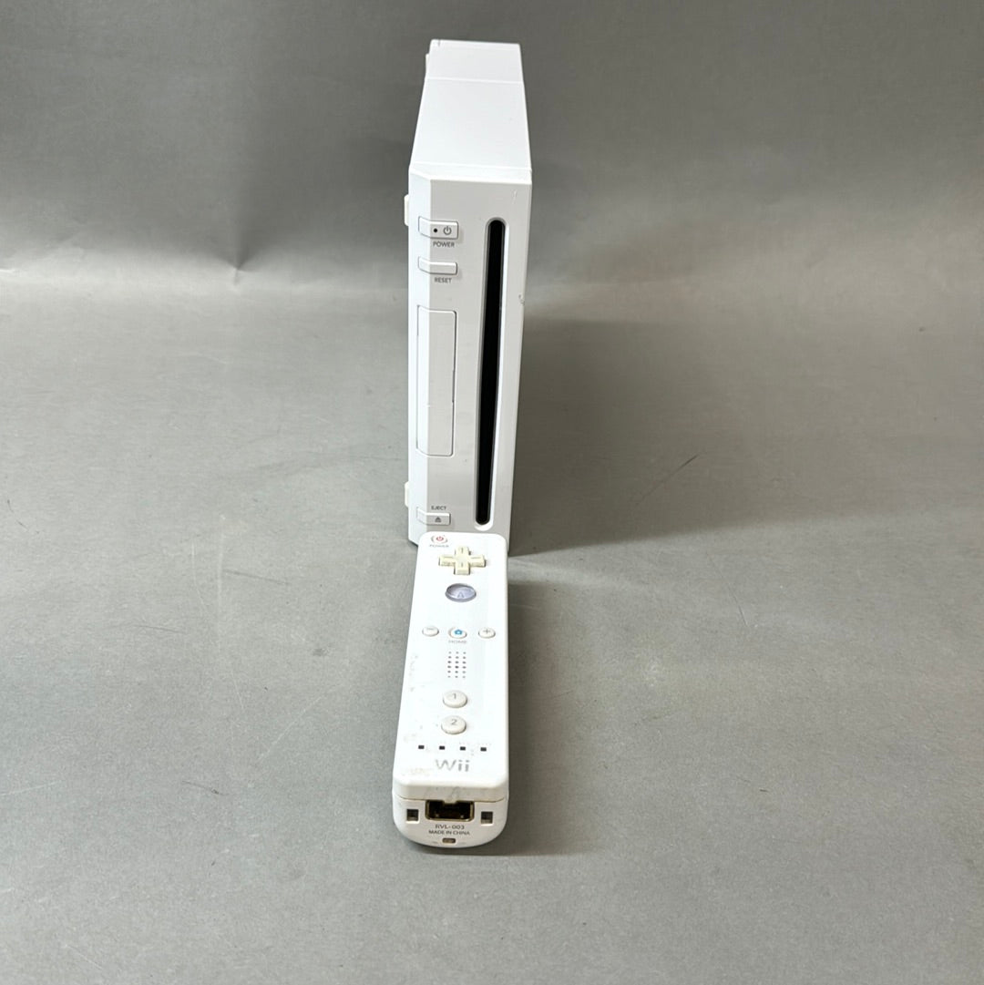 Nintendo Wii Video Game Console RVL-001 White