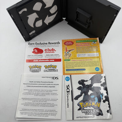 Nintendo DS Pokémon White Version Game Case ONLY 7322A
