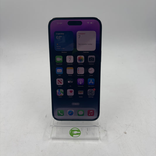 Factory Unlocked Apple iphone 14 pro max 128GB 17.5.1 Purple A2651