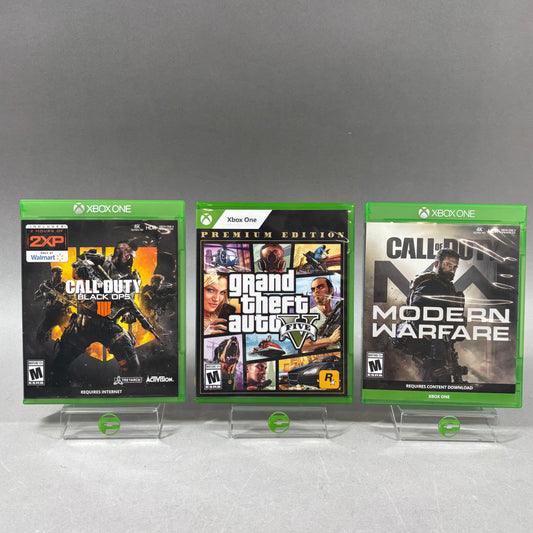 Lot of 3 Microsoft Xbox One Games