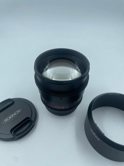 Rokinon 85mm T1.5 85mm T1.5 For Canon EF Mount