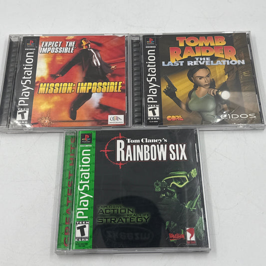 Lot of 3 Sony PlayStation 1 PS1 Games