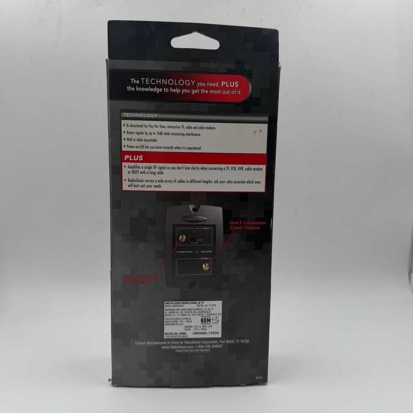 New Radio Shack TV Amplifier TV Amplifier