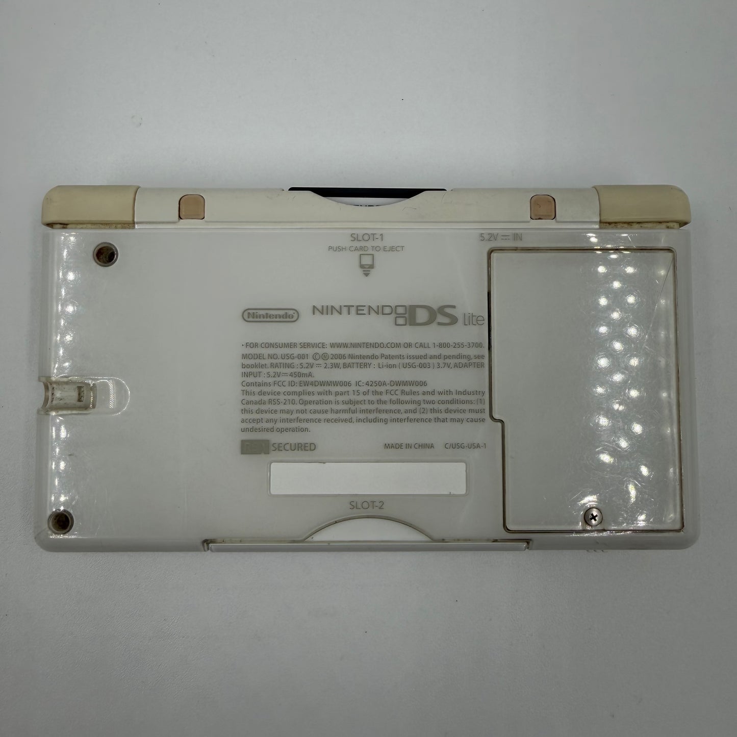 Nintendo DS Lite Handheld Game Console USG-001 White