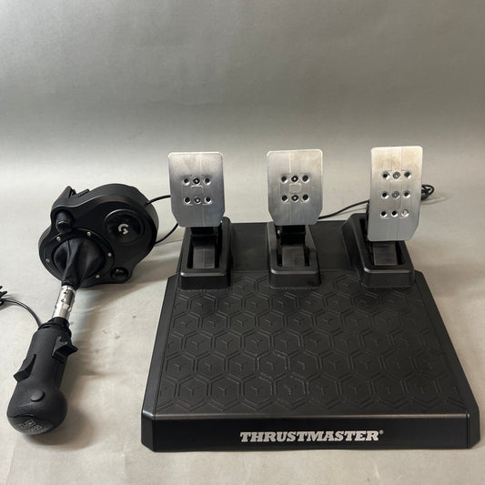 USED Logitech Driving Force W-U0001 W/SIMVERTEX & Thurstmaster T-3PM