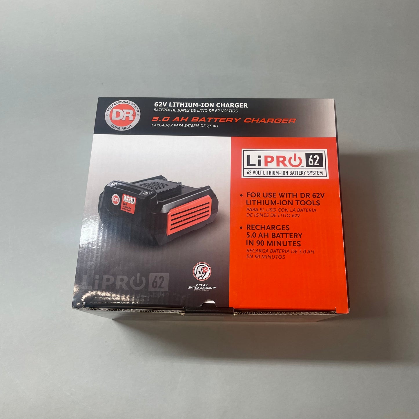 New Dr LiPro 5.0 AH Battery Charger 414220