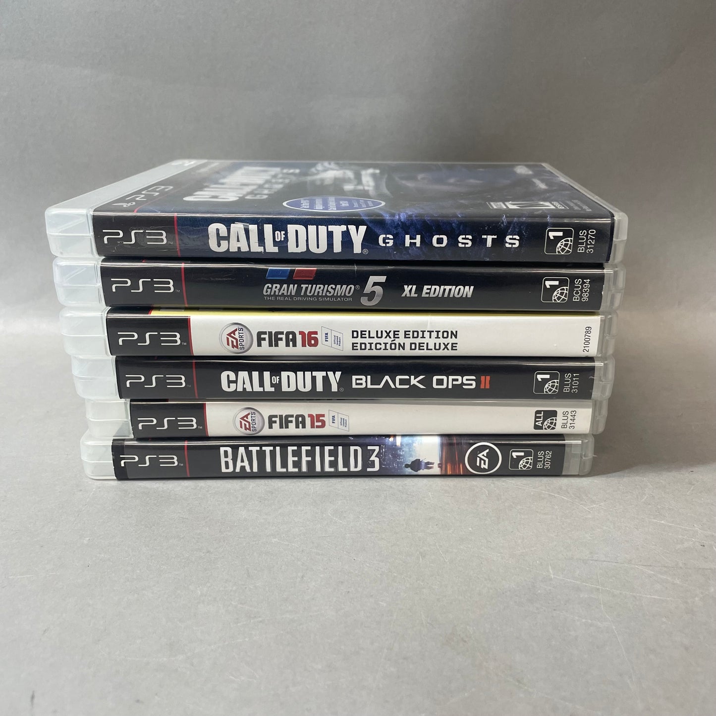 Lot of 6 games 6 Sony PlayStation 3 PS3 Games