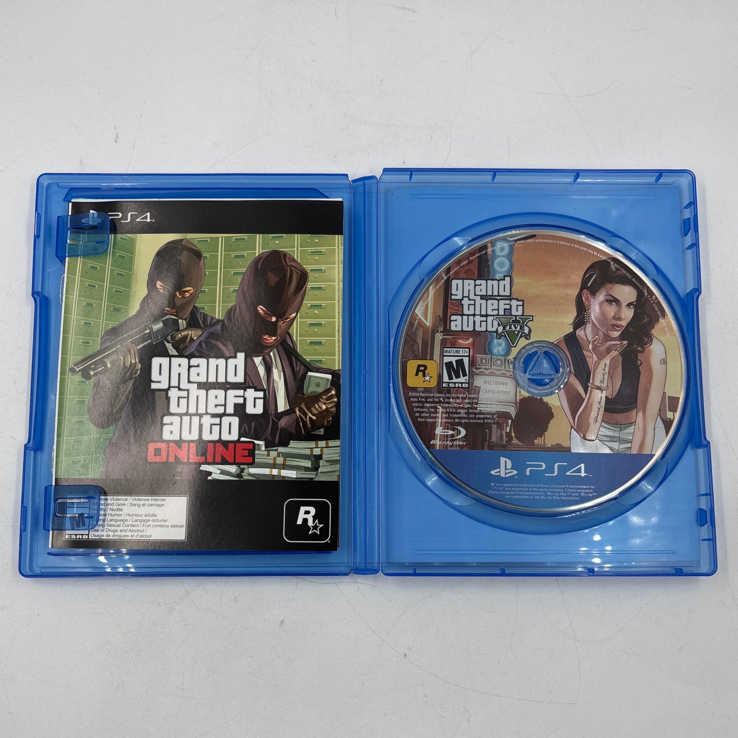 Grand Theft Auto V (Sony PlayStation 4 PS4, 2014)