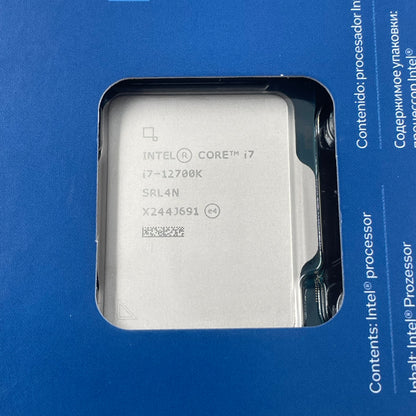 New Intel Core i7-12700KF 5.0GHz 12 Core SRL4N 20 Thread LGA 1700